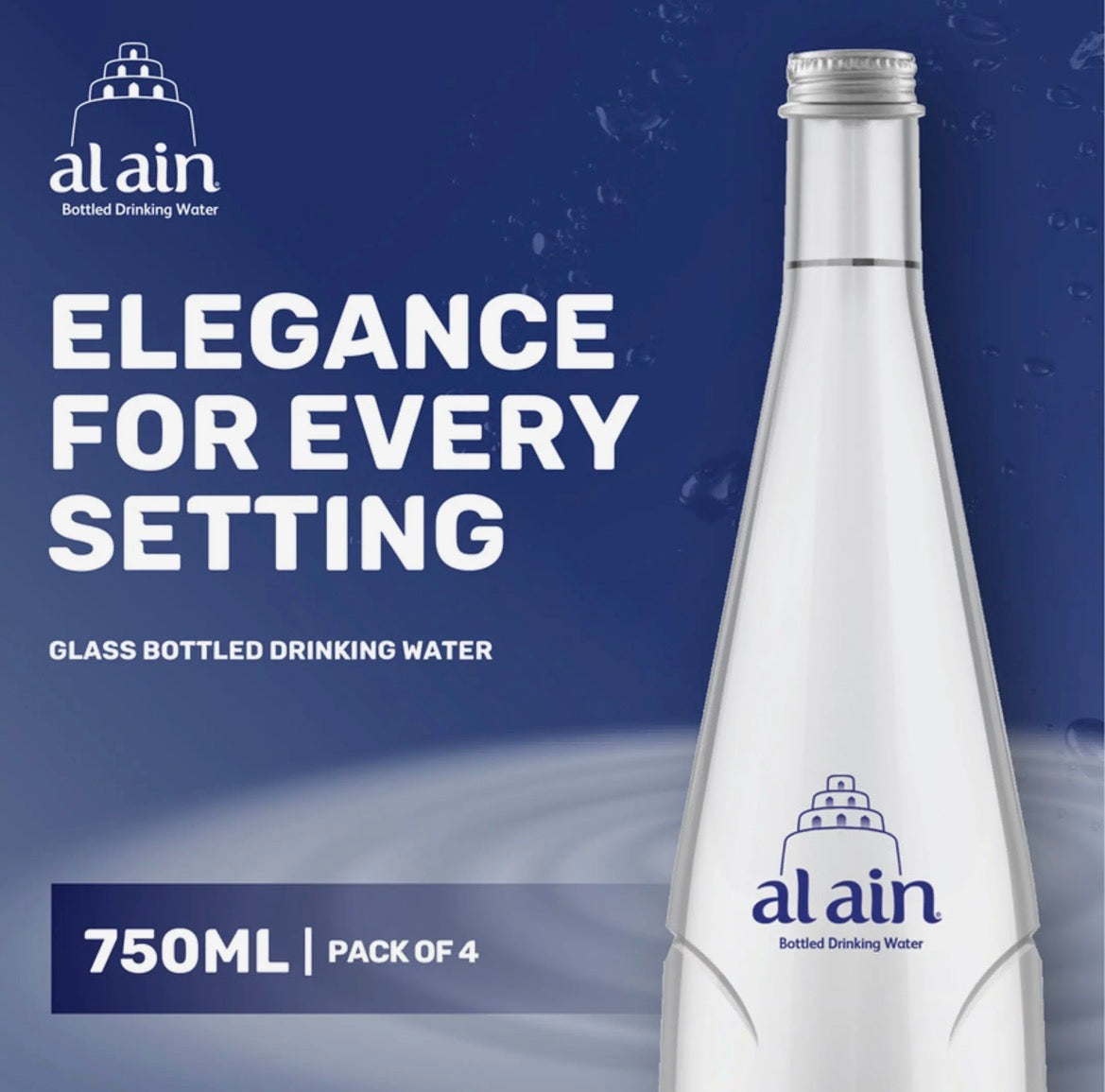 Al Ain drinking water 750 ml