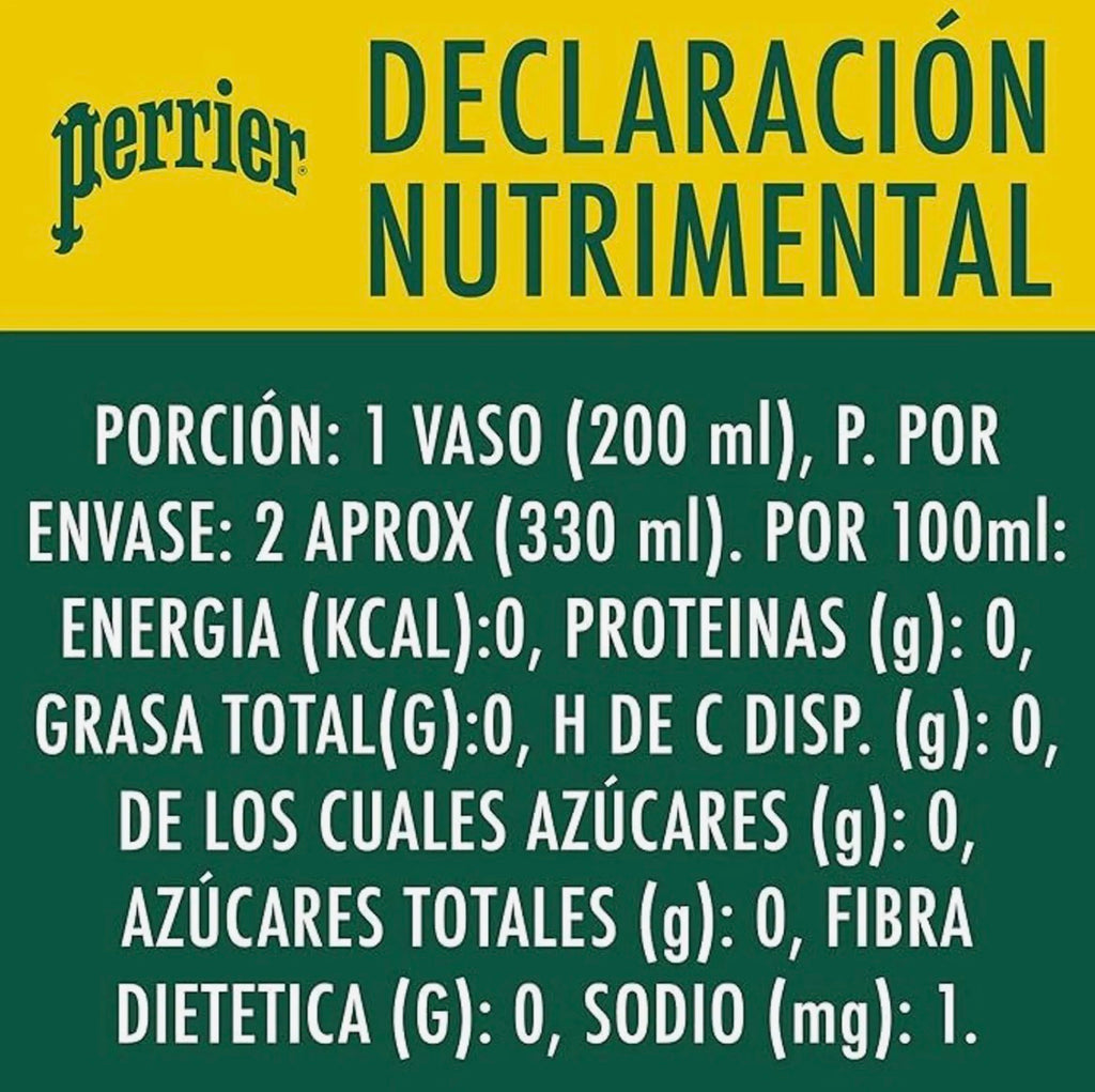 Perrier regular sparkling water 330ml x 4pcs.