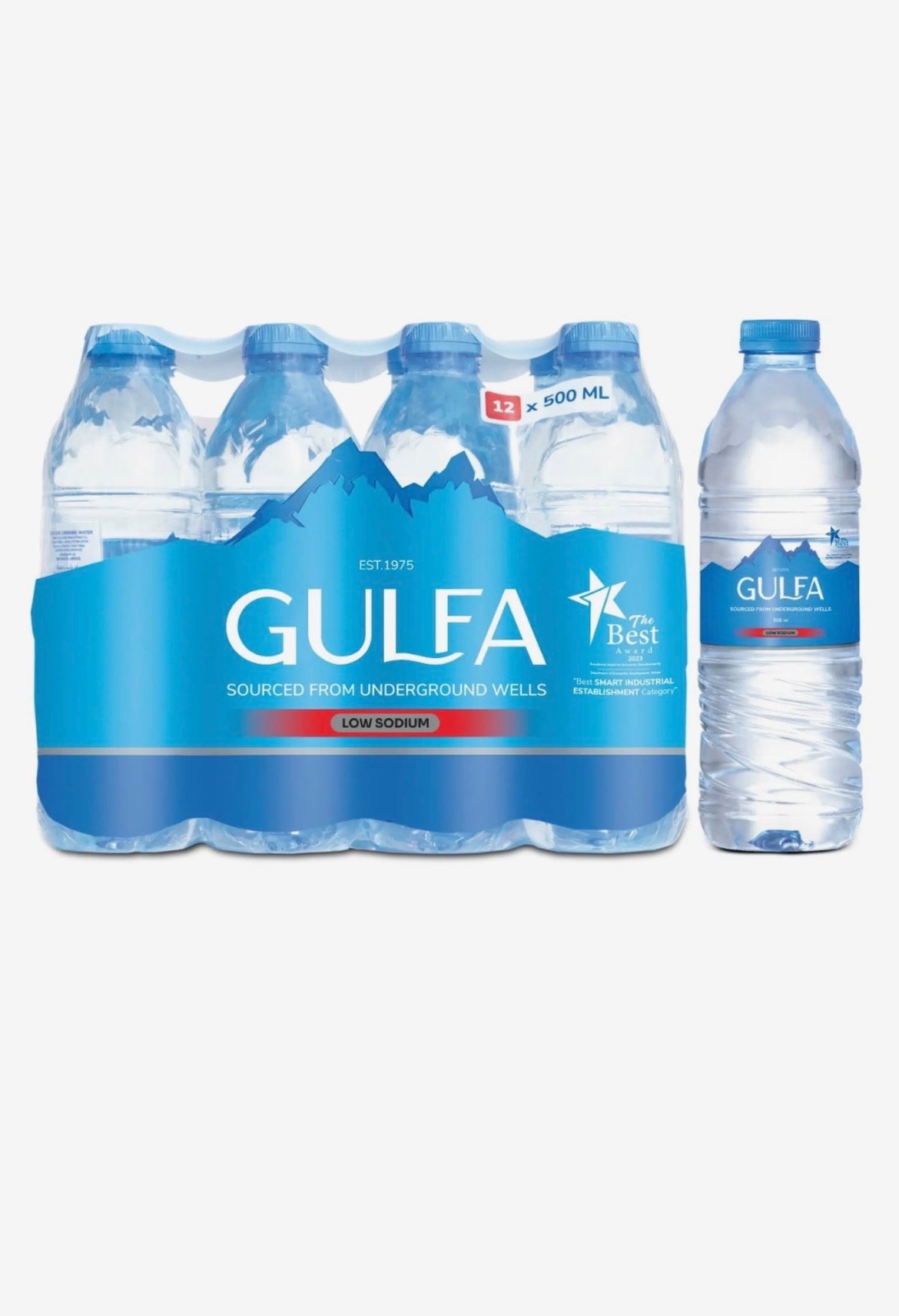 Gulfa bottled drinking water 12x500ml