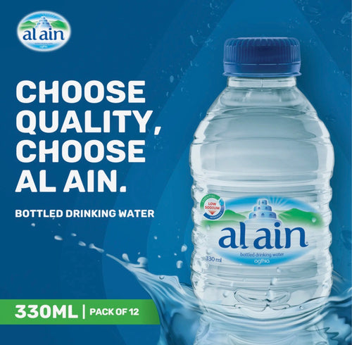 Al Ain drinking water 12x330ml