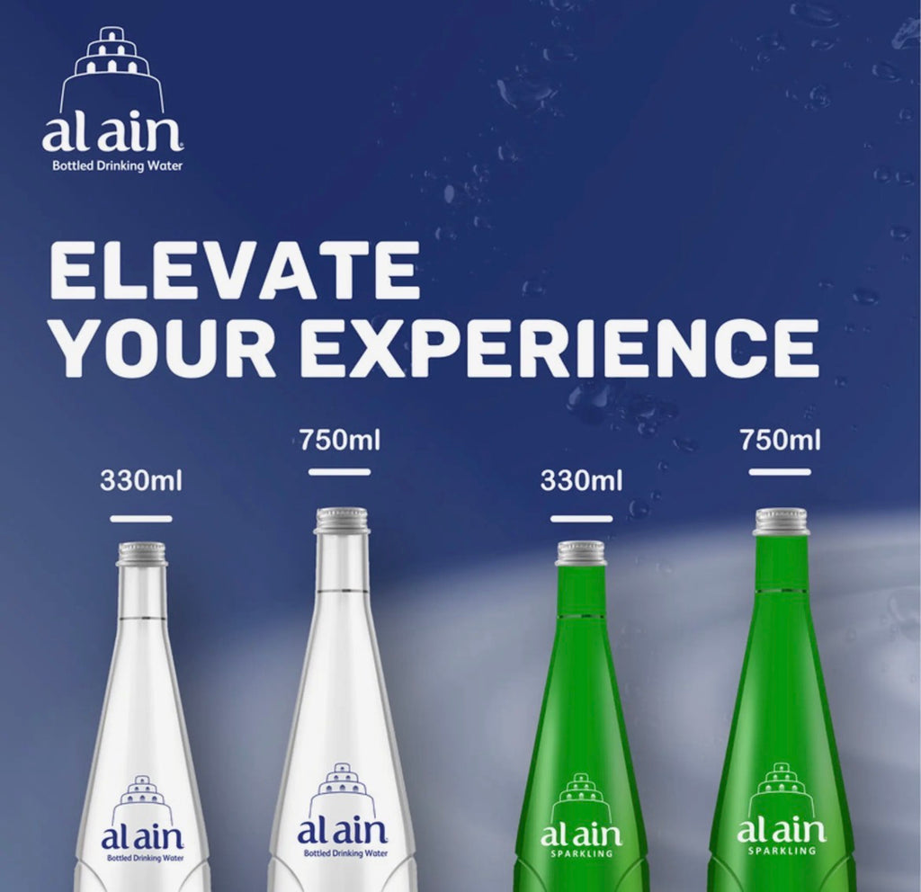 Al Ain sparkling water 330ml, 1 pcs