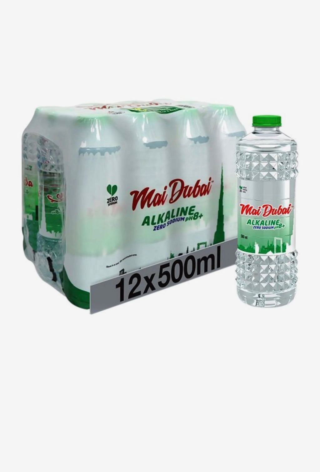 Mai Dubai Alkaline zero sodium 12x500ml