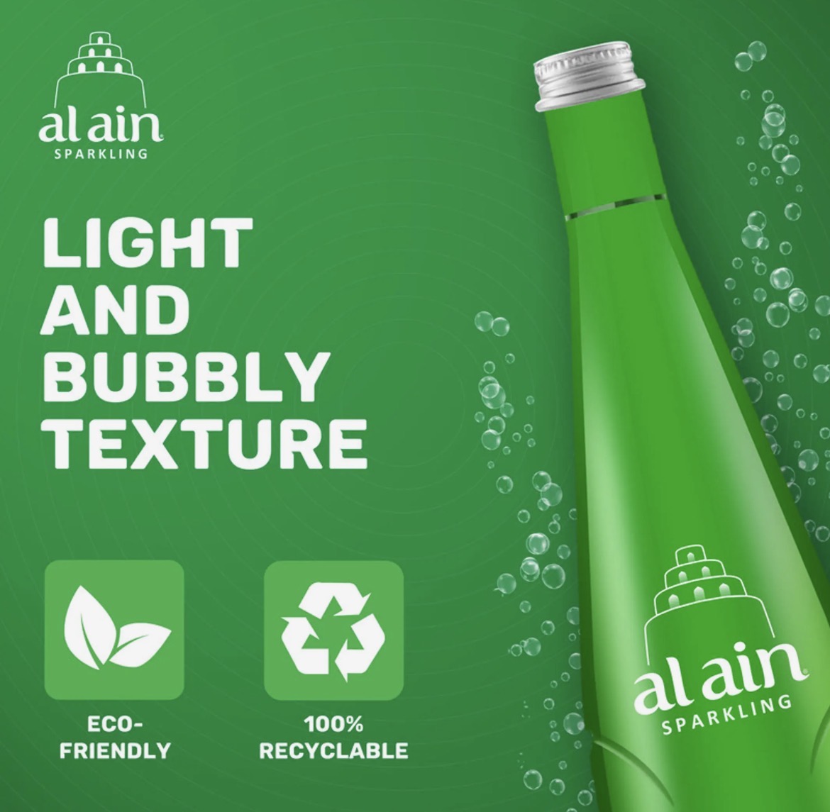 Al Ain sparkling water 330ml
