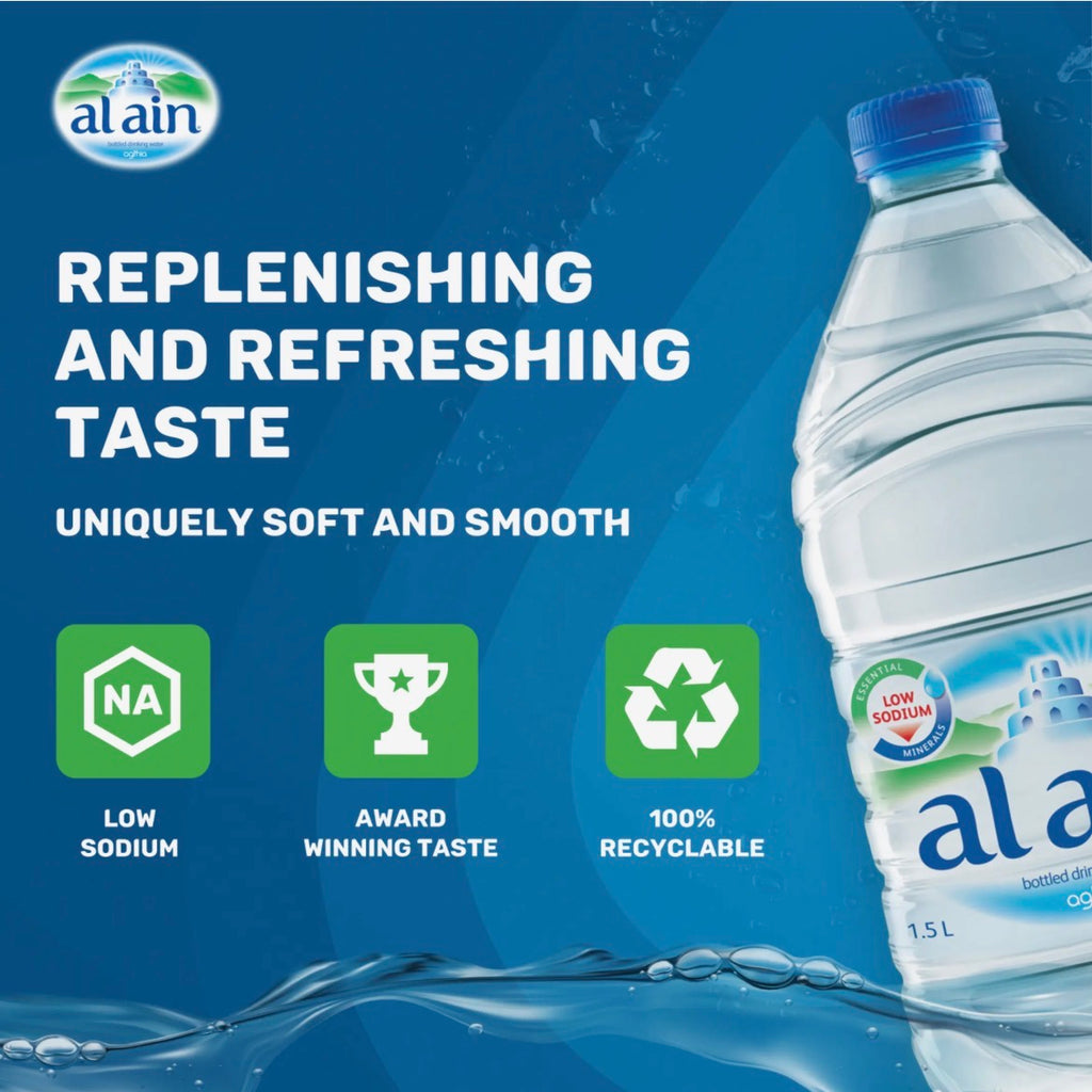 Al Ain drinking water 6x1.5L