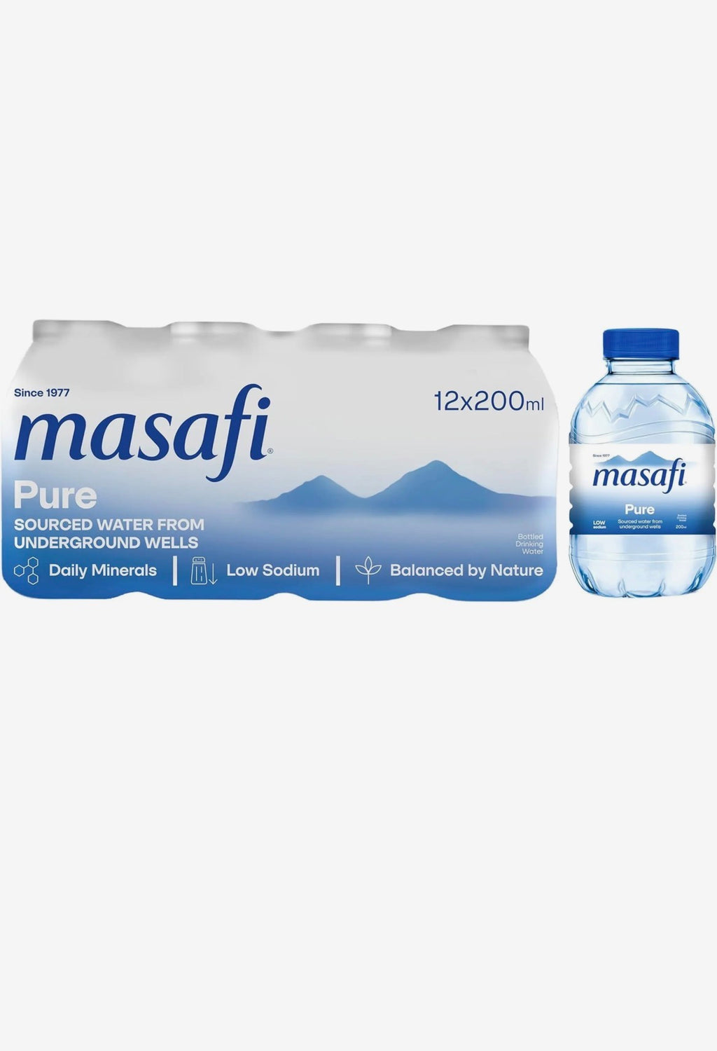 Masafi Mineral Water 12x200ml