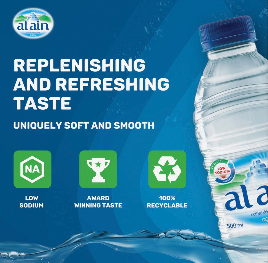 Al Ain drinking water 12x500ml