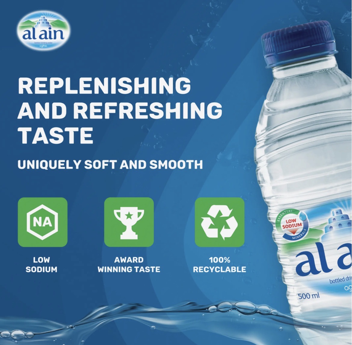 Al Ain drinking water 12x500ml