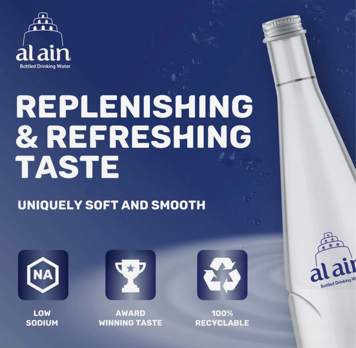 Al Ain drinking water 750 ml