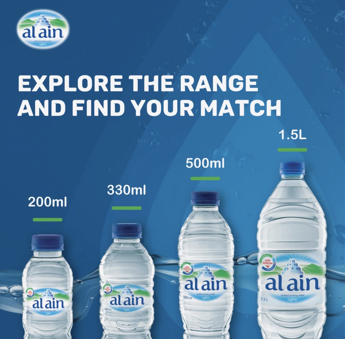 Al Ain drinking water 12x330ml