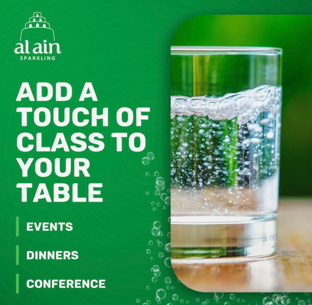 Al Ain sparkling water 330ml