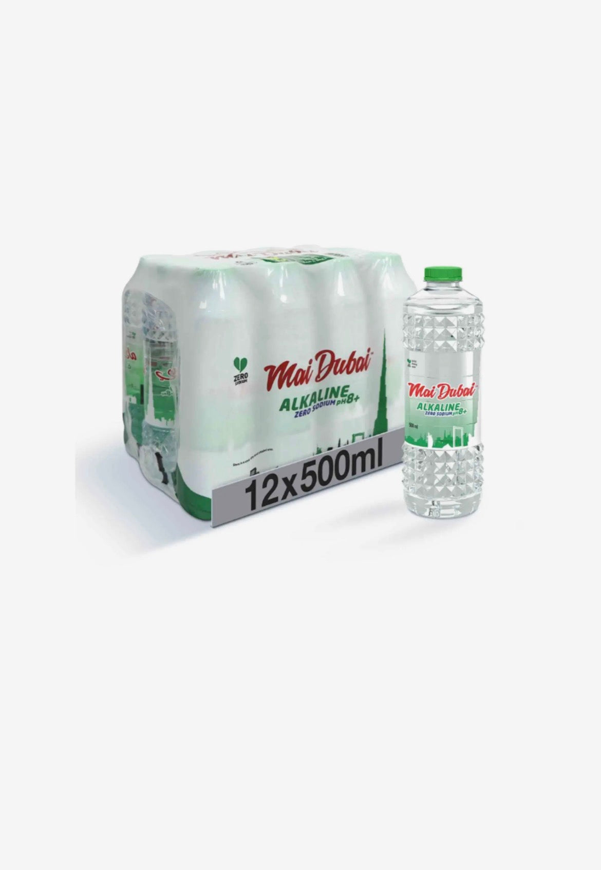 Mai Dubai Alkaline zero sodium 12x500ml