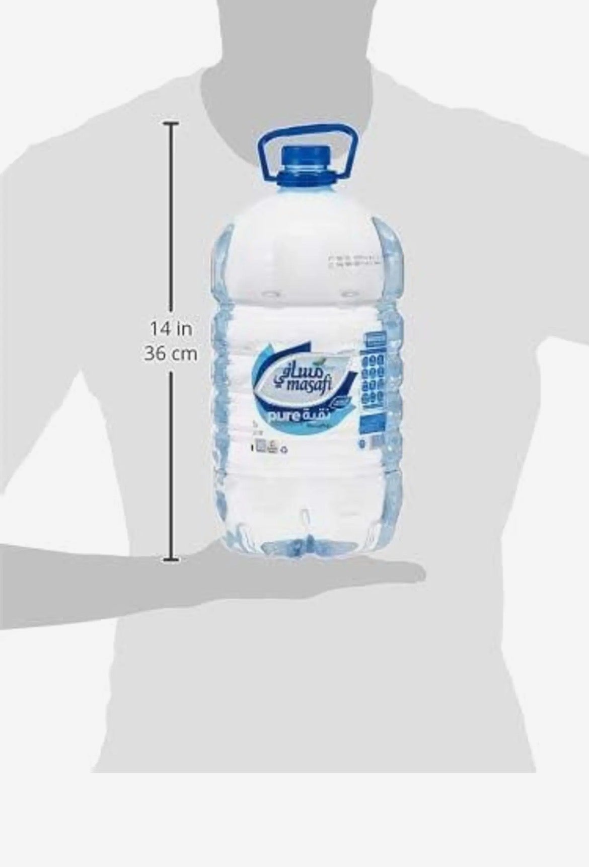 Masafi Pure Low Sodium Natural Water 5L